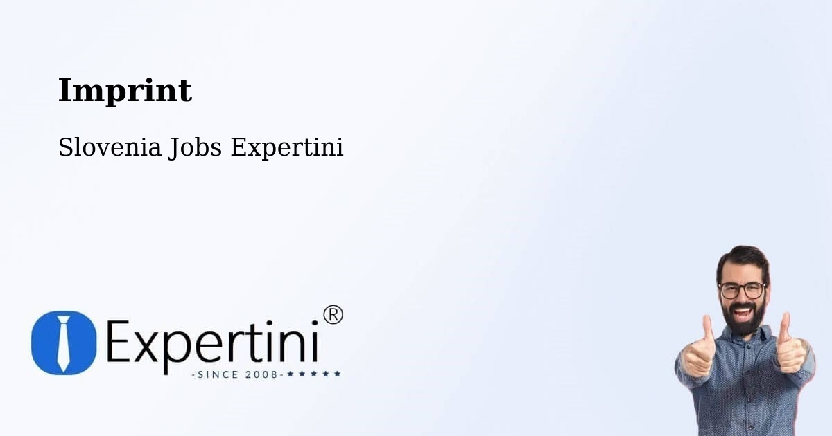 Imprint – Koper - Slovenia Jobs Expertini