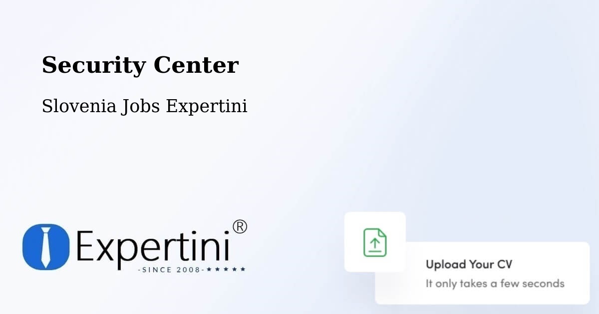 Security & Compliance – Koper - Slovenia Jobs Expertini